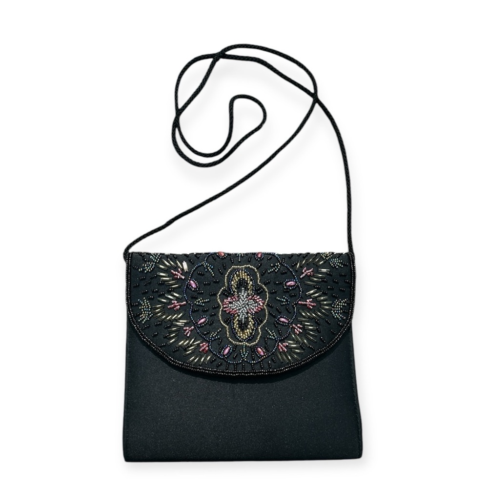vintage 1920 beaded crossbody bag